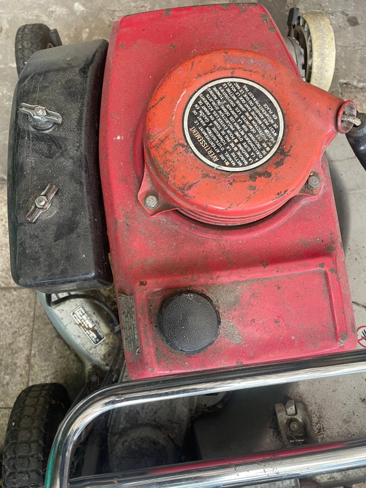 Grasmaaier honda zelftrekker, Enlèvement, Utilisé, Honda., Bac de ramassage