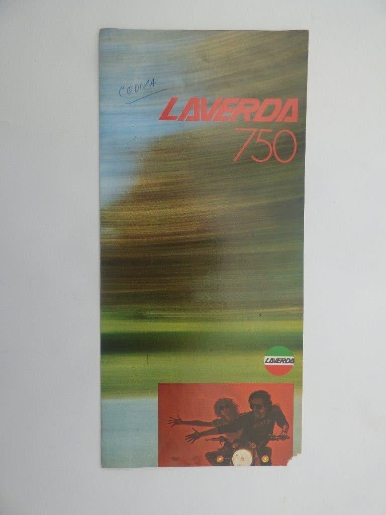BROCHURE LAVERDA 750, Enlèvement ou Envoi