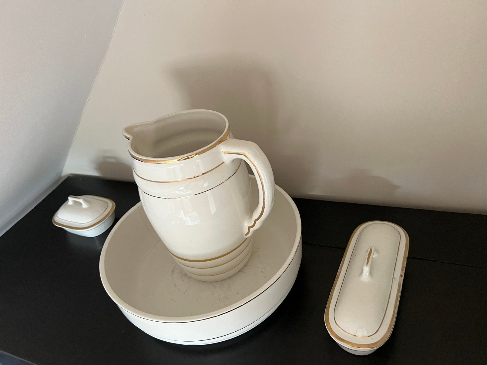 Lampet set, Antiek en Kunst, Ophalen