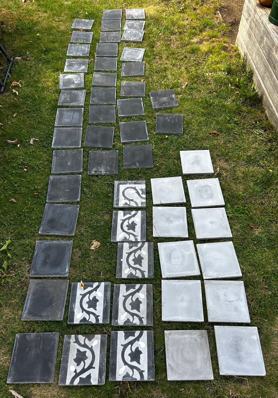 Superbes restes de carreaux de ciment Emery & Cie (20 x 20), Jardin & Terrasse, Pavé & Dalles, Enlèvement, Comme neuf