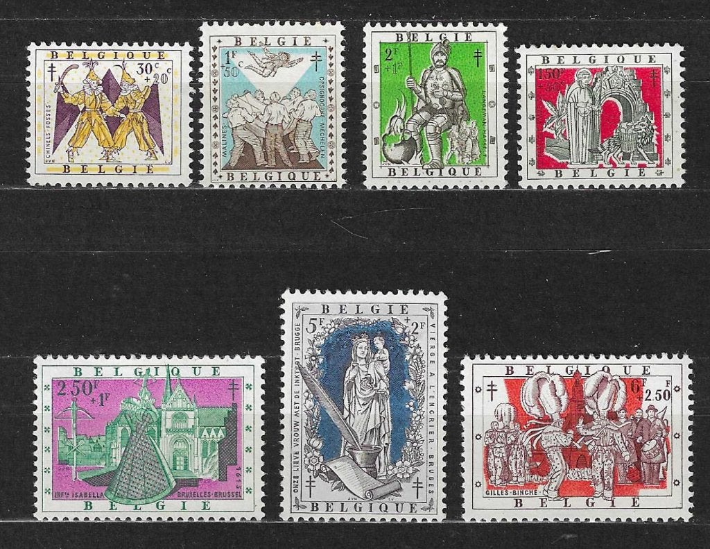 Belgique OPC 1039-45 Légendes belges - Folklore **, Timbres & Monnaies, Enlèvement ou Envoi, Non oblitéré, Neuf