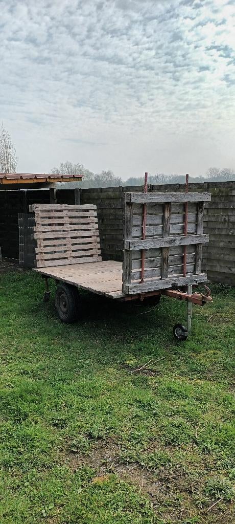 Transport kar, Doe-het-zelf en Bouw, Transportwagens, 100 liter of meer, Ophalen, Gebruikt, Transportkar