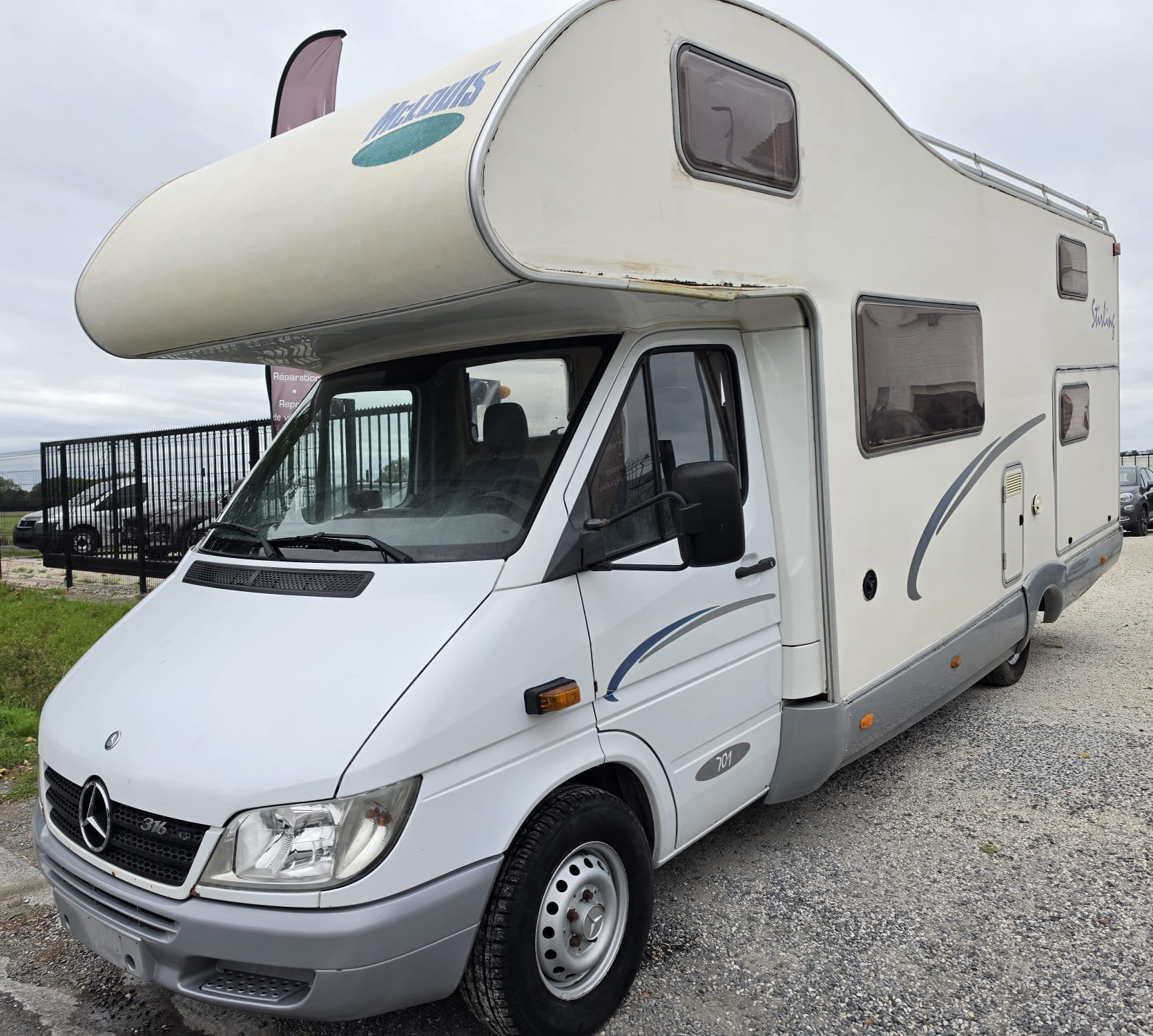 Mercedes Sprinter Mc louis 701 camping car 316cdi, Bedrijf, Mercedes, Mercedes-Benz, Airconditioning