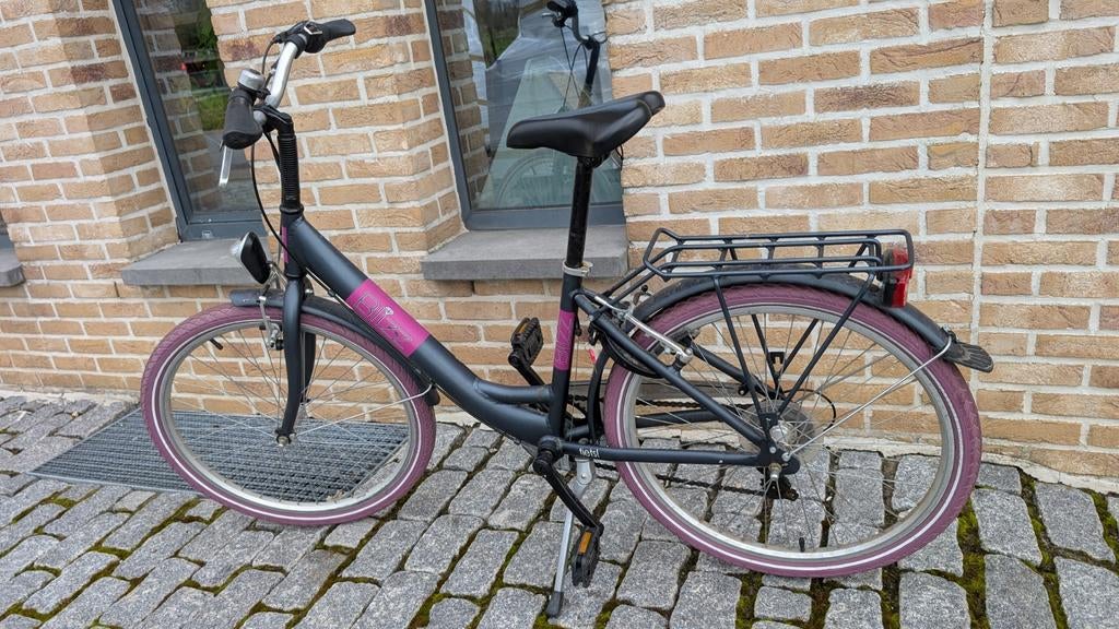Meisjesfiets 8 - 10 jaar, Fietsen en Brommers, Ophalen, Gebruikt