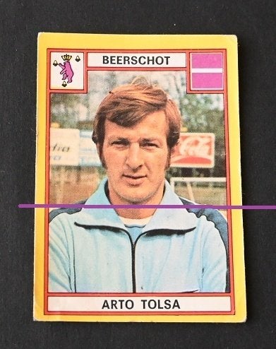 Panini/Football 75/Beerschot/Arto Tolsa, Collections, Articles de Sport & Football, Envoi, Comme neuf, Affiche, Image ou Autocollant
