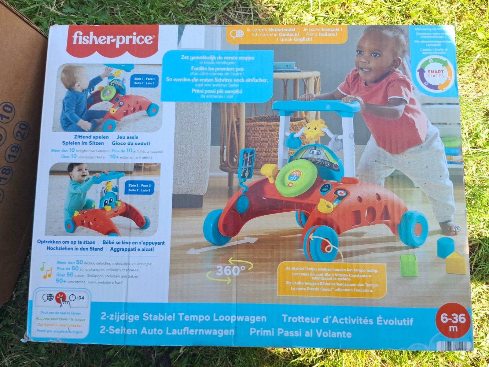 Fisher Price - Trotteur d'activités évolutif, Enlèvement