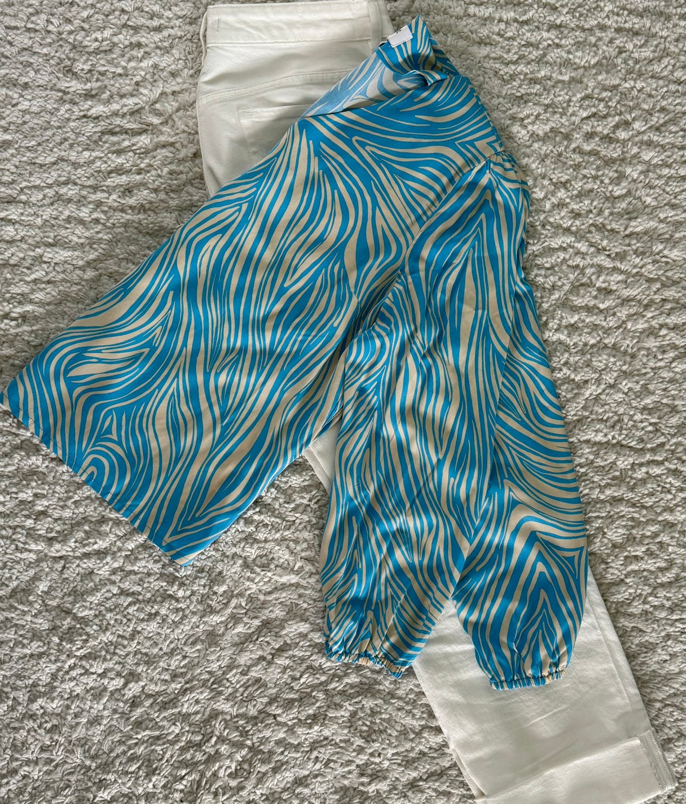 Bloesje Saint Tropez, Kleding | Dames, Ophalen of Verzenden, Nieuw, Maat 42/44 (L), Blauw