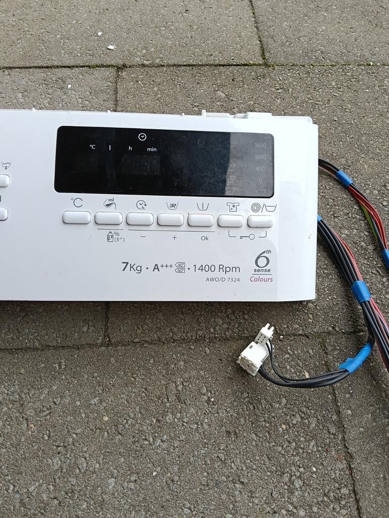 Bloc lave linge Whirlpool, Ophalen