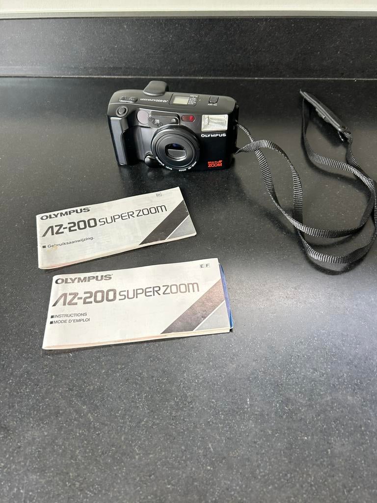Vintage Olympus fotocamera AZ-200 Superzoom, Ophalen, Olympus