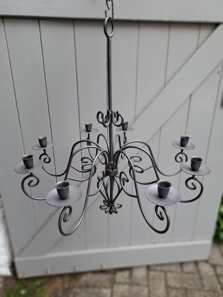 Mooie kroonluchter voor kaarsen, Huis en Inrichting, Lampen | Kroonluchters, Ophalen of Verzenden