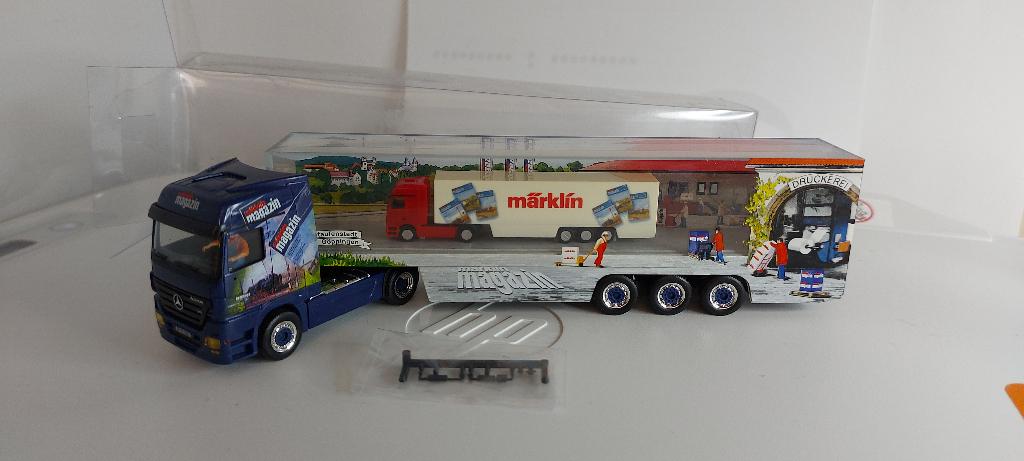 Marklin Mercedes Actros Marklin Magazin 2003, Hobby & Loisirs créatifs, Trains miniatures | HO, Analogique, Enlèvement ou Envoi