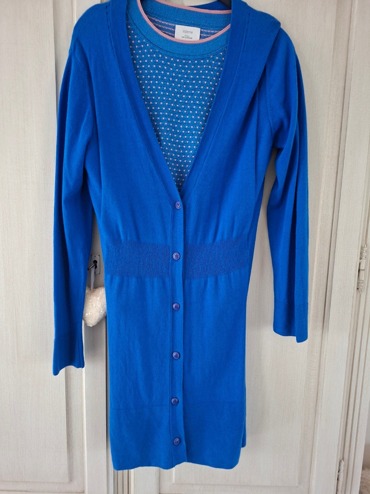 Koningblauwe gilet van Caroline Biss, Vêtements | Femmes, Pulls & Gilets, Taille 38/40 (M), Enlèvement ou Envoi, Comme neuf, Bleu