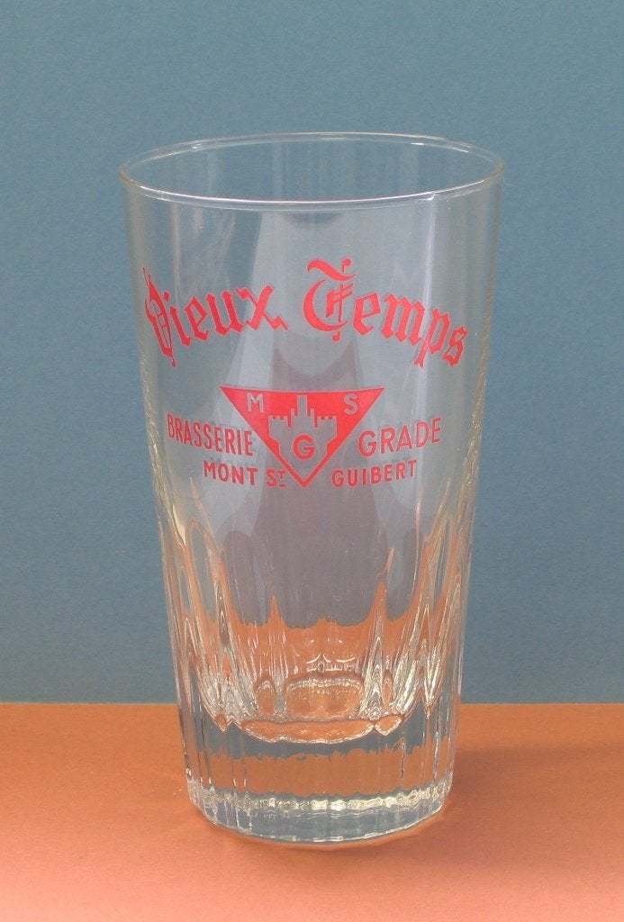 BIERGLAS VIEUX-TEMPS 385, Verzamelen, Ophalen, Gebruikt, Glas of Glazen, Overige merken