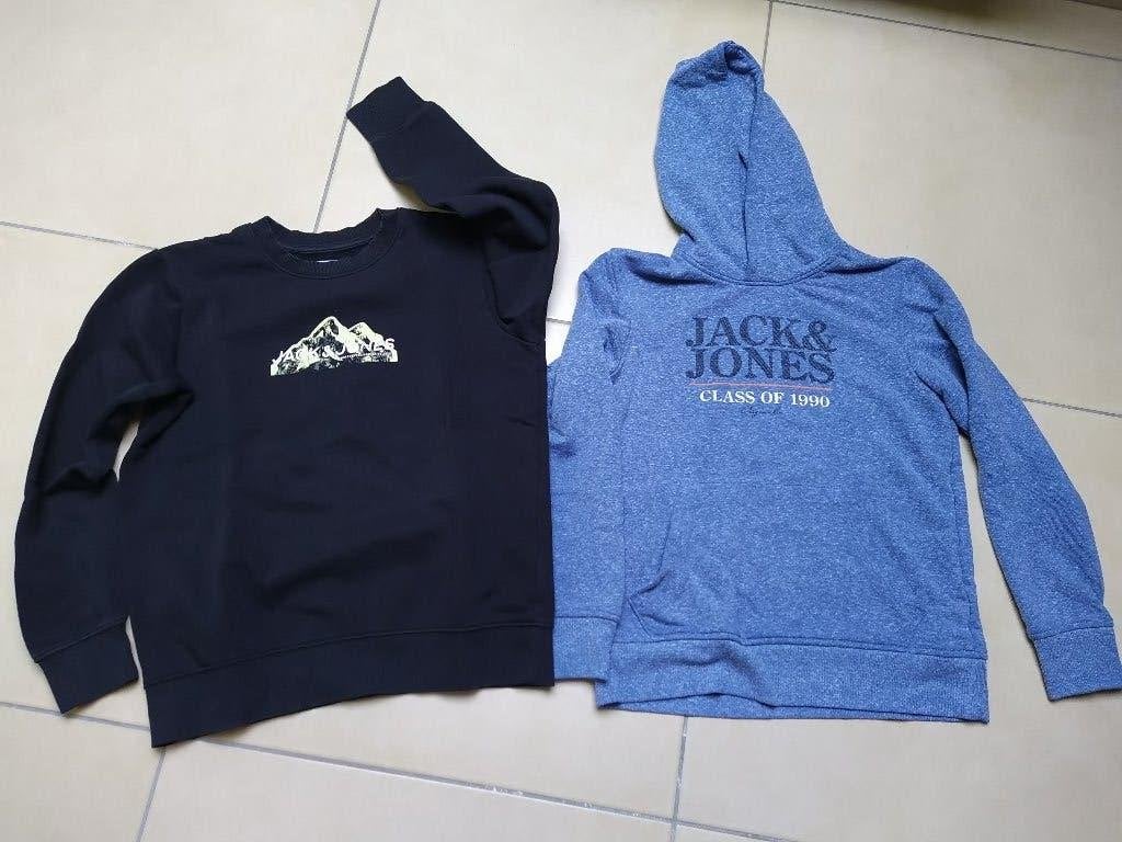 2 sweatshirts Jack et Jones garçon taille 12ans, Enlèvement, Comme neuf, Garçon, Pull ou Veste