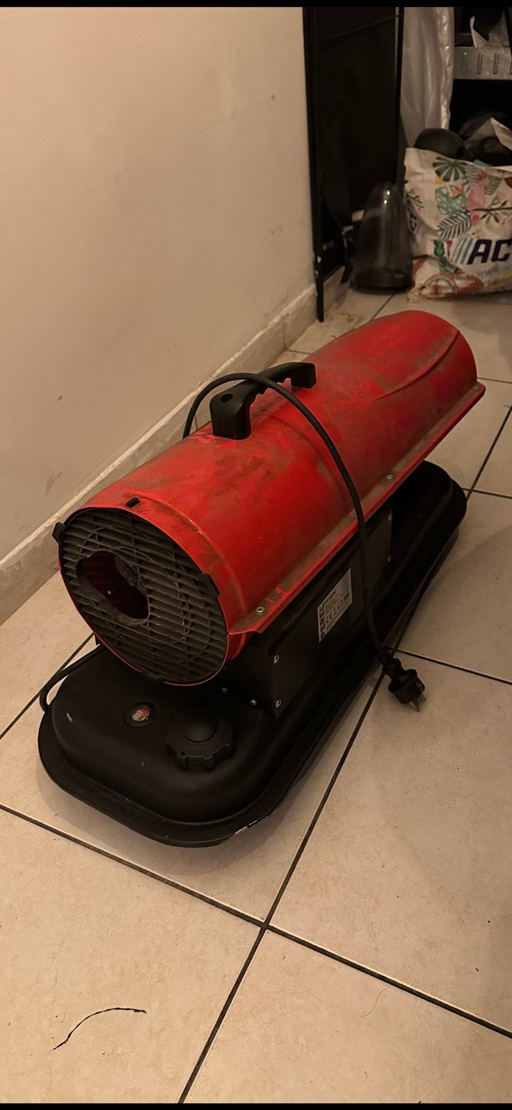 Warmeluchtblazer, Ophalen, Zo goed als nieuw
