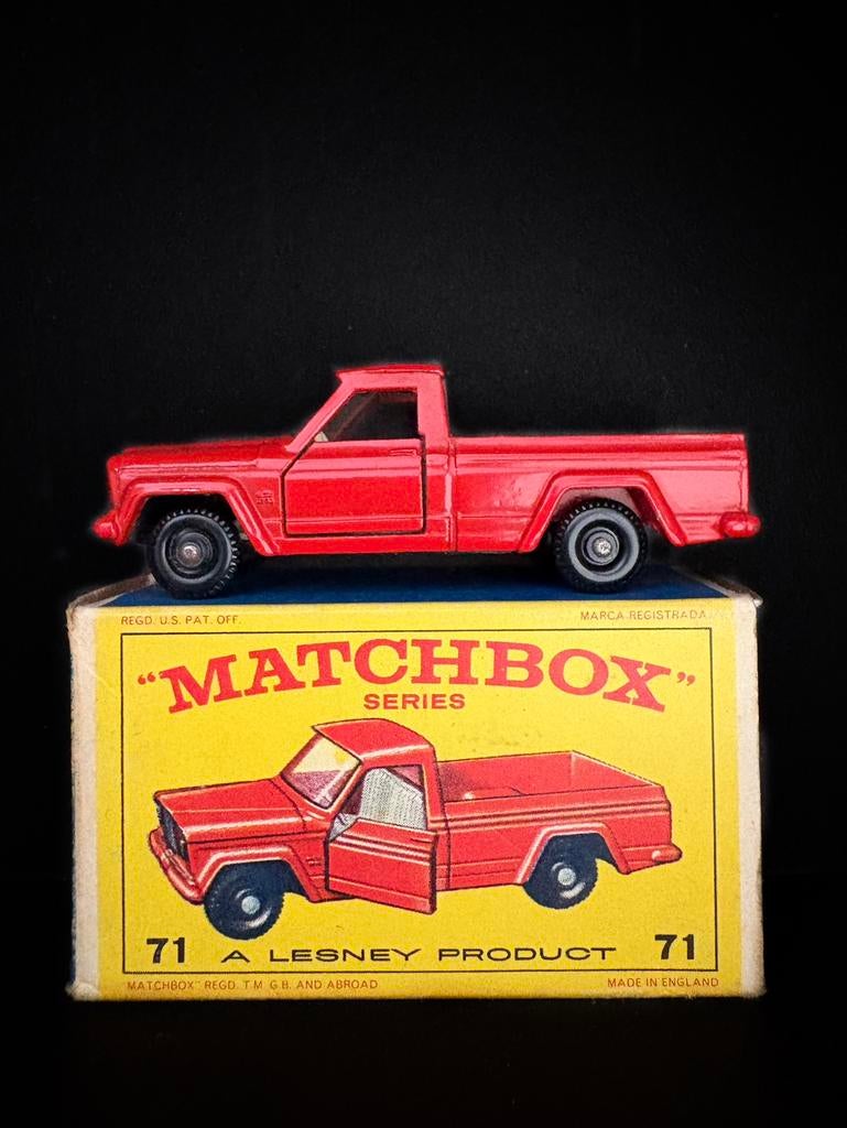 Matchbox nr 71 Jeep Gladiator, Ophalen of Verzenden, Zo goed als nieuw, Matchbox