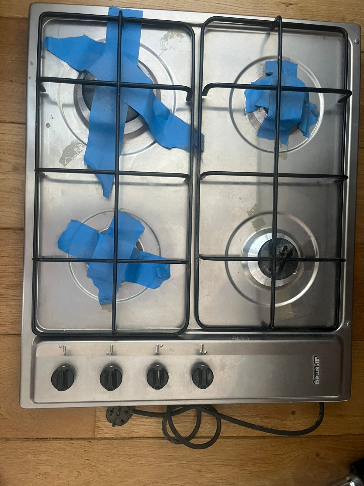 Smeg gas kookplaat, Electroménager, Gaz, 4 zones de cuisson, Encastré, Enlèvement