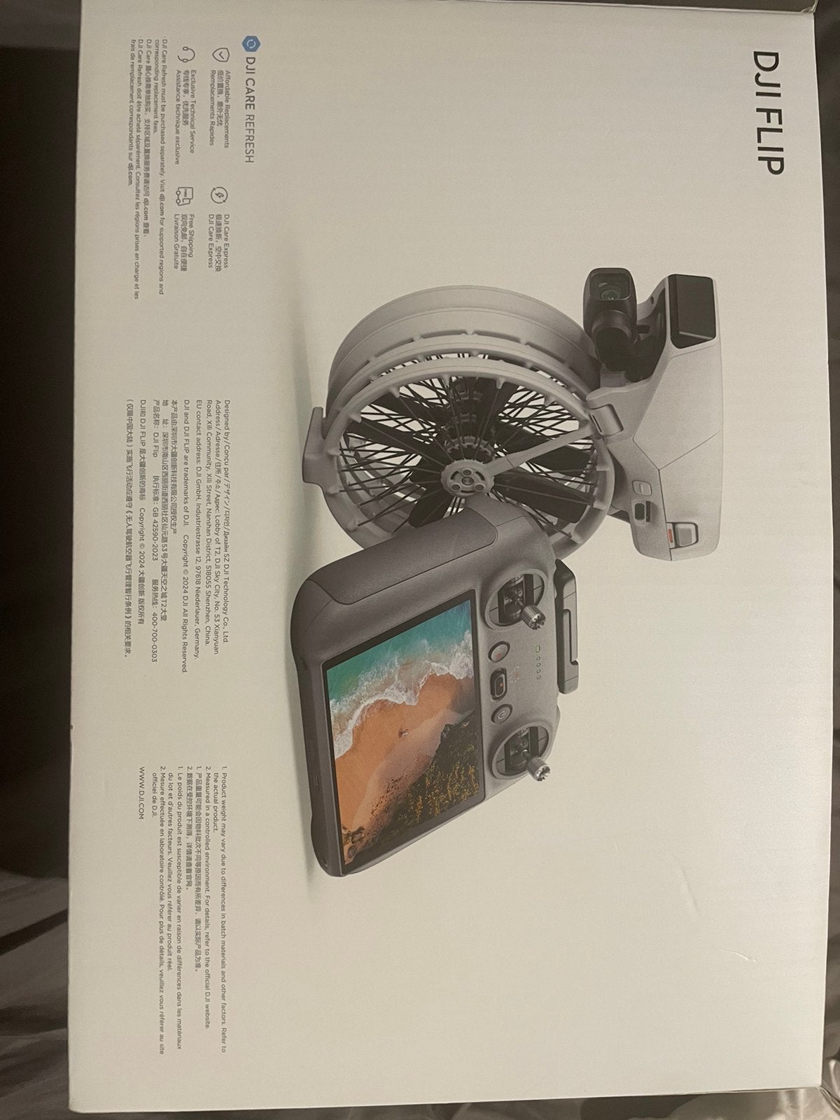 Dji flip fly more combo ( dji rc 2 ), Enlèvement, Comme neuf