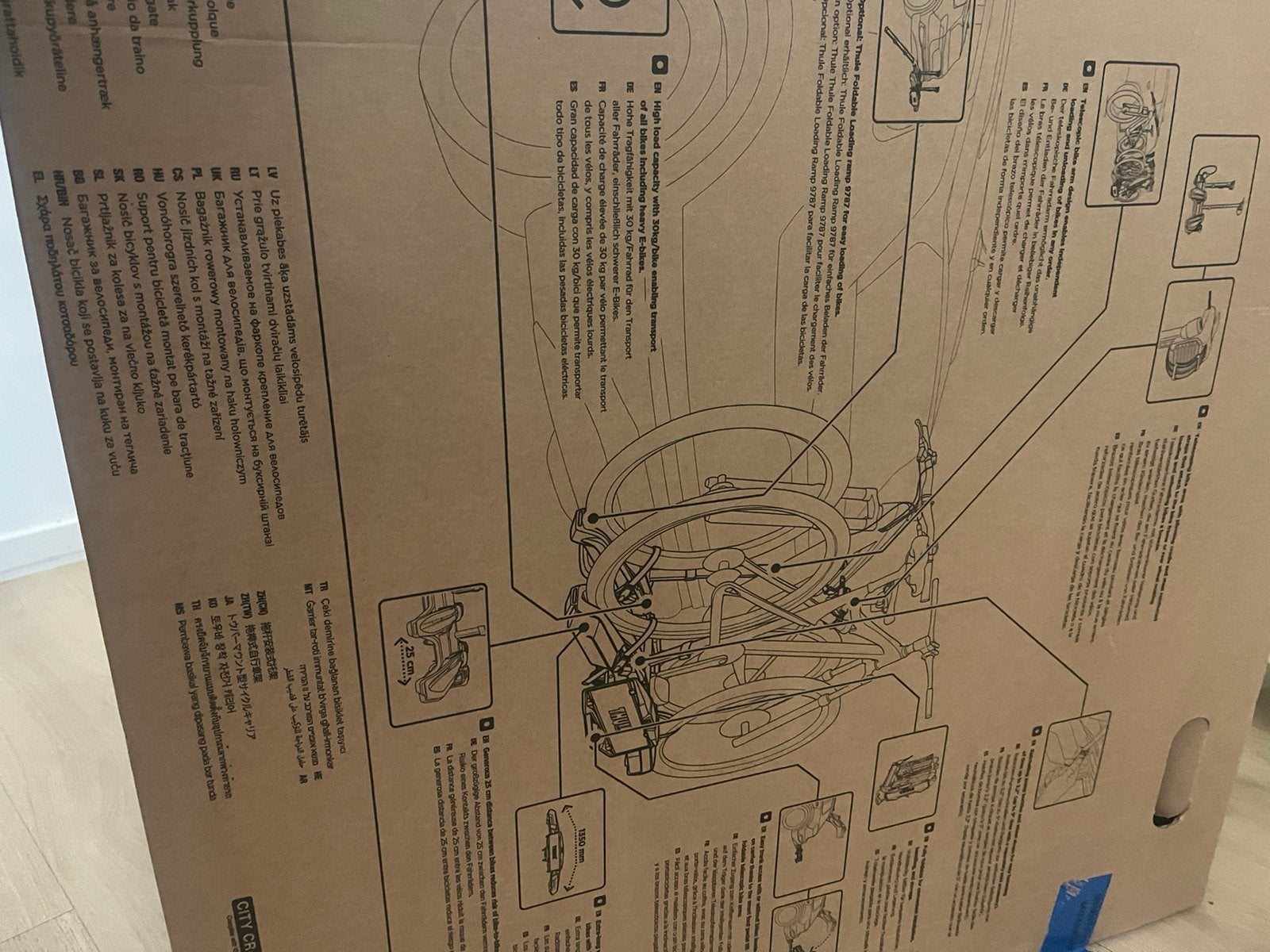 Thule fietsendrager voor elektrische fietsen?, Enlèvement ou Envoi, Comme neuf