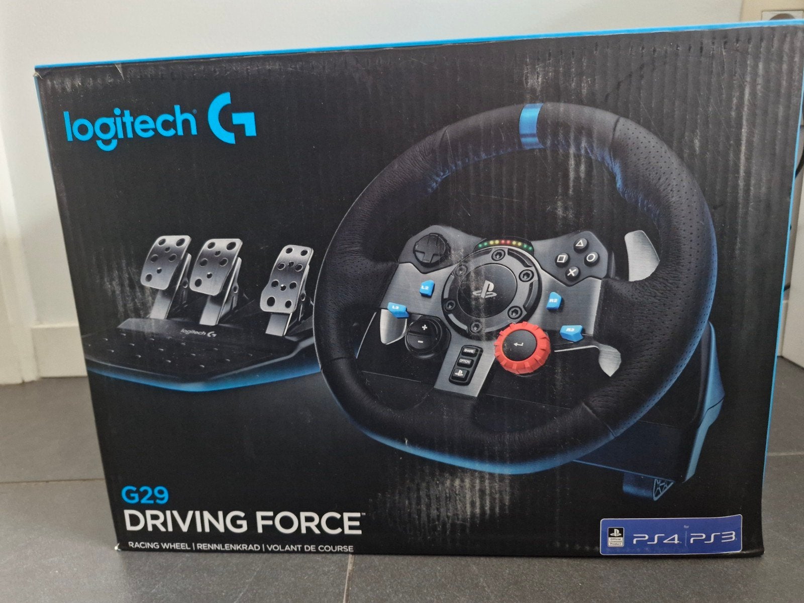 G29 Driving Force stuur pedalen en manual shifter, Games en Spelcomputers, Ophalen of Verzenden, PlayStation 3