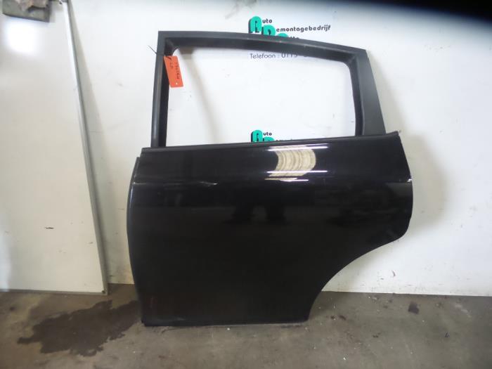 Portière 4portes arrière gauche d'un Seat Leon (Leon 05-), -, Utilisé, Porte, -