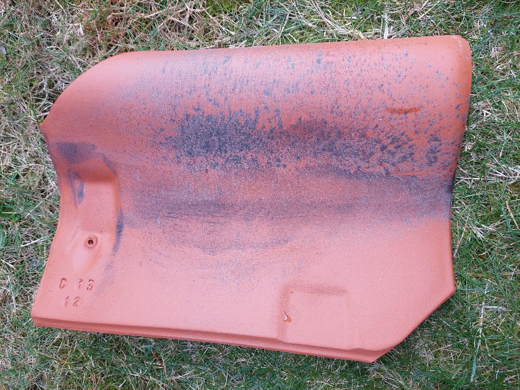 Dakpan KoramicPottelberg Belgium–1 stuk in voorraad  restant, Doe-het-zelf en Bouw, Ophalen, Steen of Klei, Zo goed als nieuw