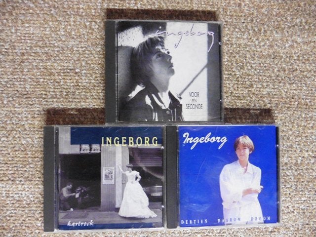 Ingeborg cd collectie (3cd's) Pakketprijs, Cd's en Dvd's, Ophalen of Verzenden, Zo goed als nieuw, Pop, Album