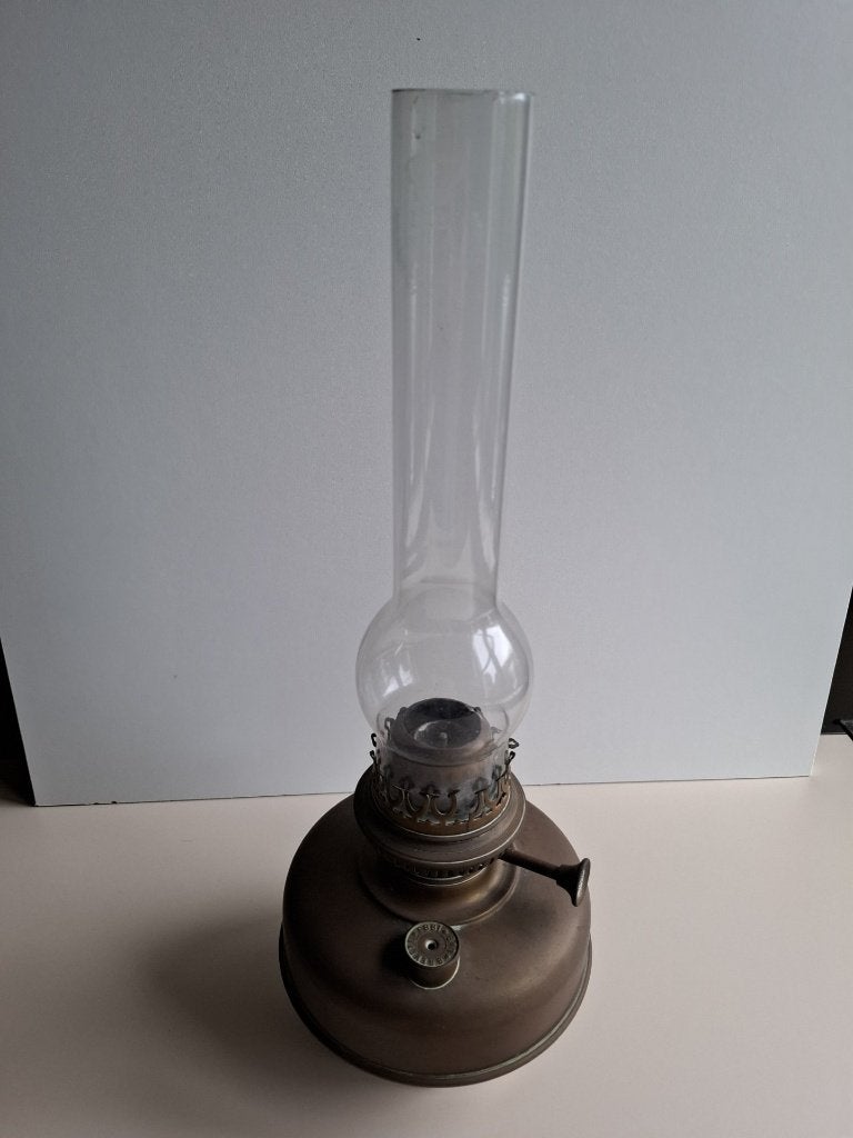 oude olielamp, Ophalen