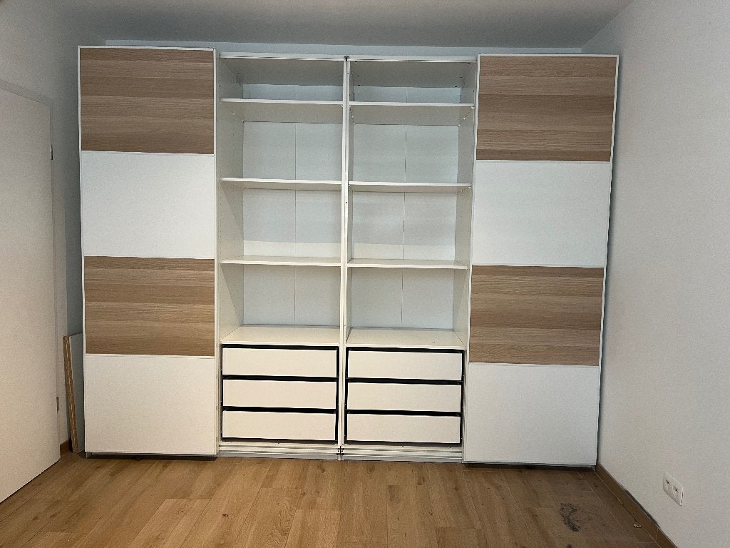 Dressing PAX, Huis en Inrichting, Kasten | Kleerkasten, Nieuw, 200 cm of meer, 200 cm of meer, 50 tot 75 cm, Met deur(en), Eikenhout