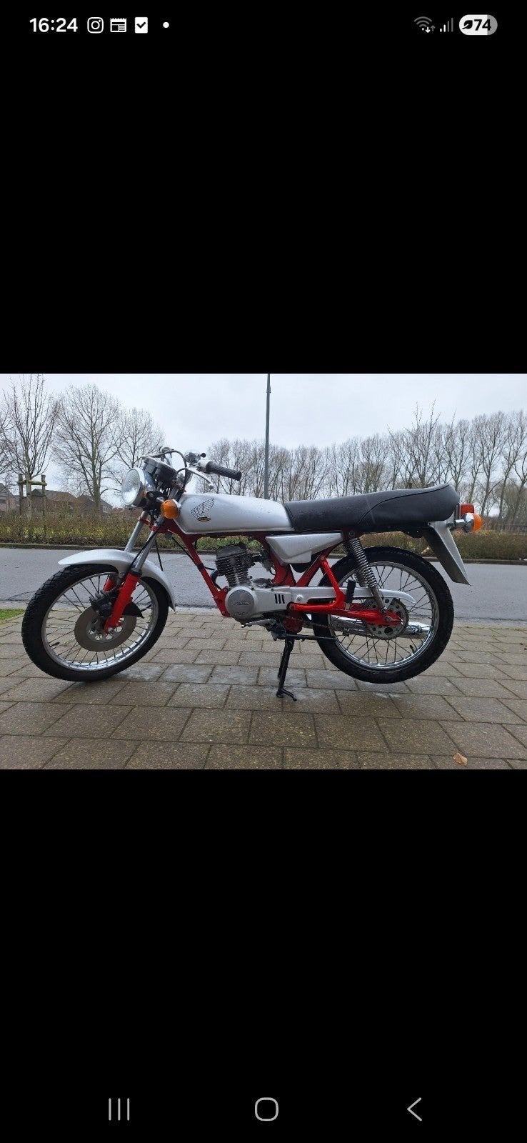 honda cb 50, Enlèvement