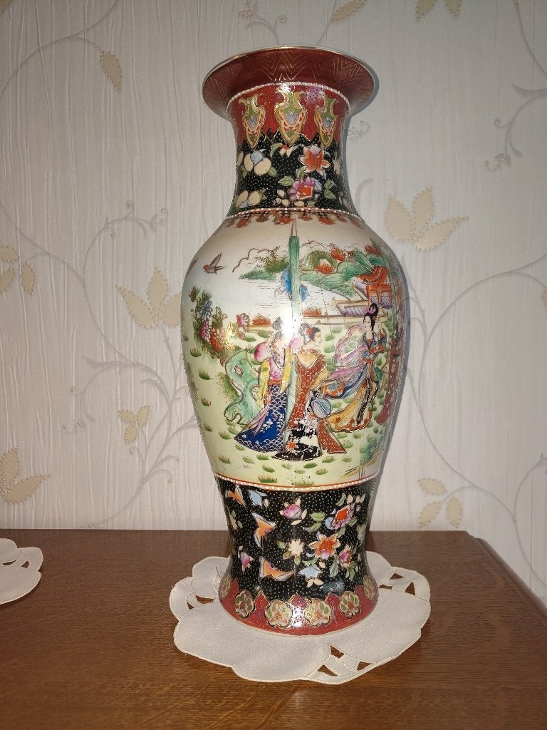 chinese vaas, Ophalen
