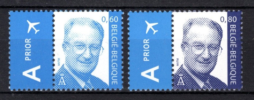 3316/3317 MNH** 2004 - S.M. le Roi Albert II, Envoi, Non oblitéré, Neuf