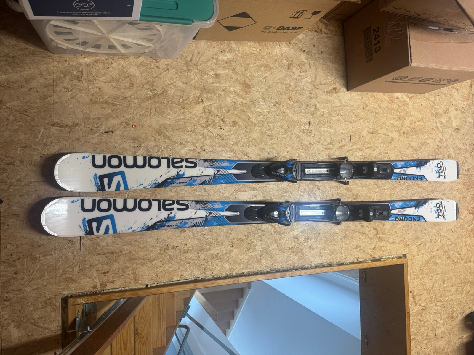 Ski’s salomon lxj 750, Ophalen, 160 tot 180 cm, Salomon, Zo goed als nieuw