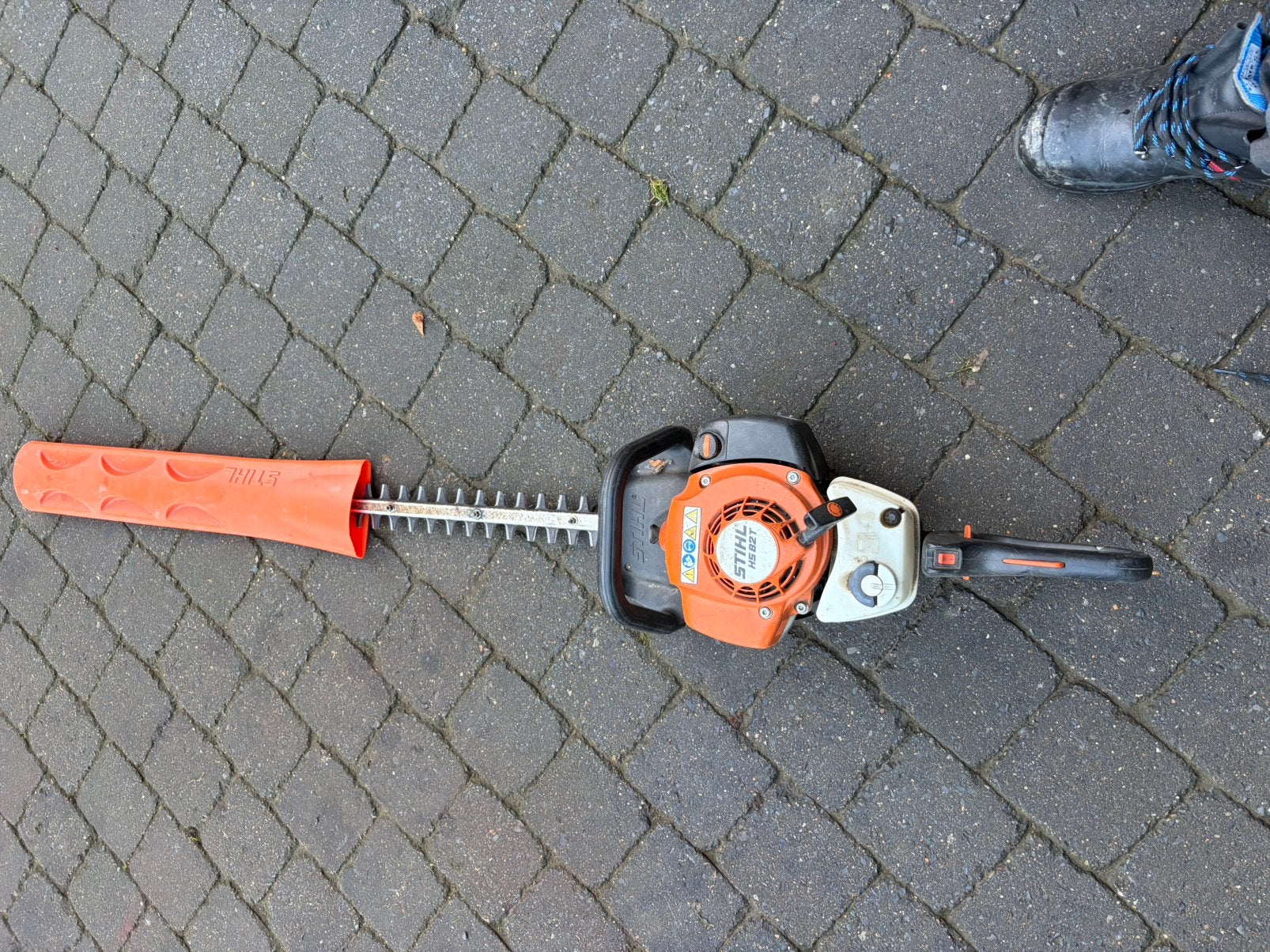 Haagschaar stihl, Tuin en Terras, Ophalen of Verzenden, Zo goed als nieuw