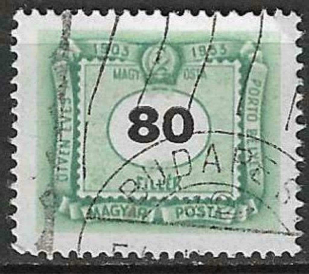 Hongarije 1953 - Yvert 212TX - Taxzegel (ST), Verzenden, Gestempeld