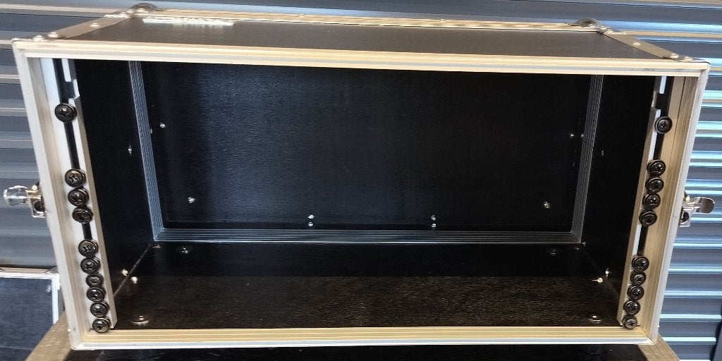 19” rack flightcase 5 units met 2 deksels 23cm inbouwdiepte, Ophalen of Verzenden, Zo goed als nieuw, Flightcase