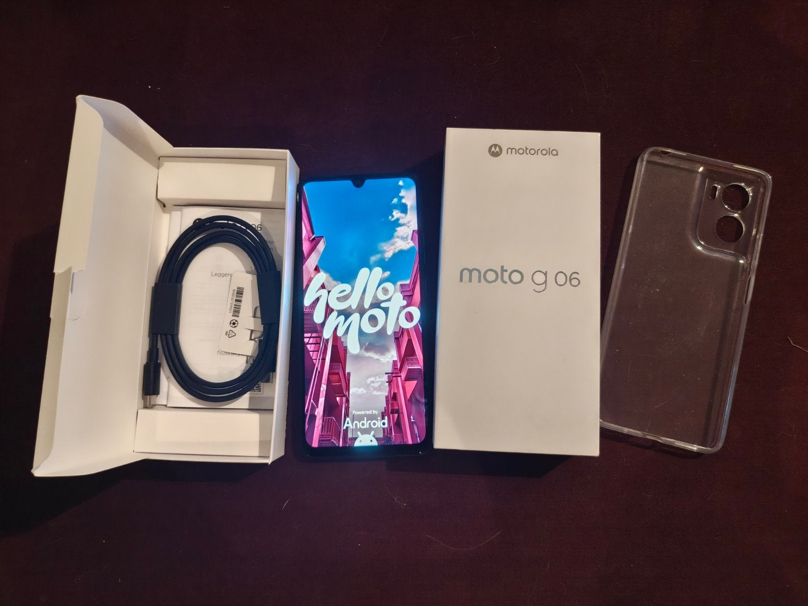 Motorola moto g06, Blauw, Touchscreen, Ophalen of Verzenden, Zo goed als nieuw