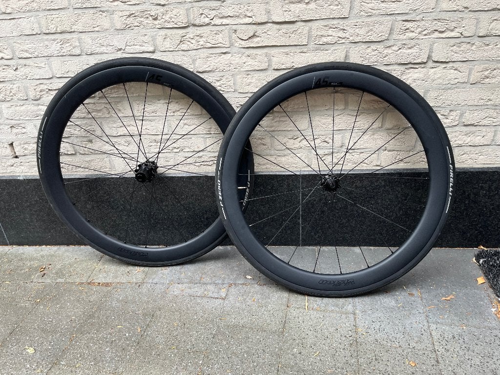 Vision 45 SC wielen Nieuw!, Neuf, Enlèvement, Carbone, Racefiets