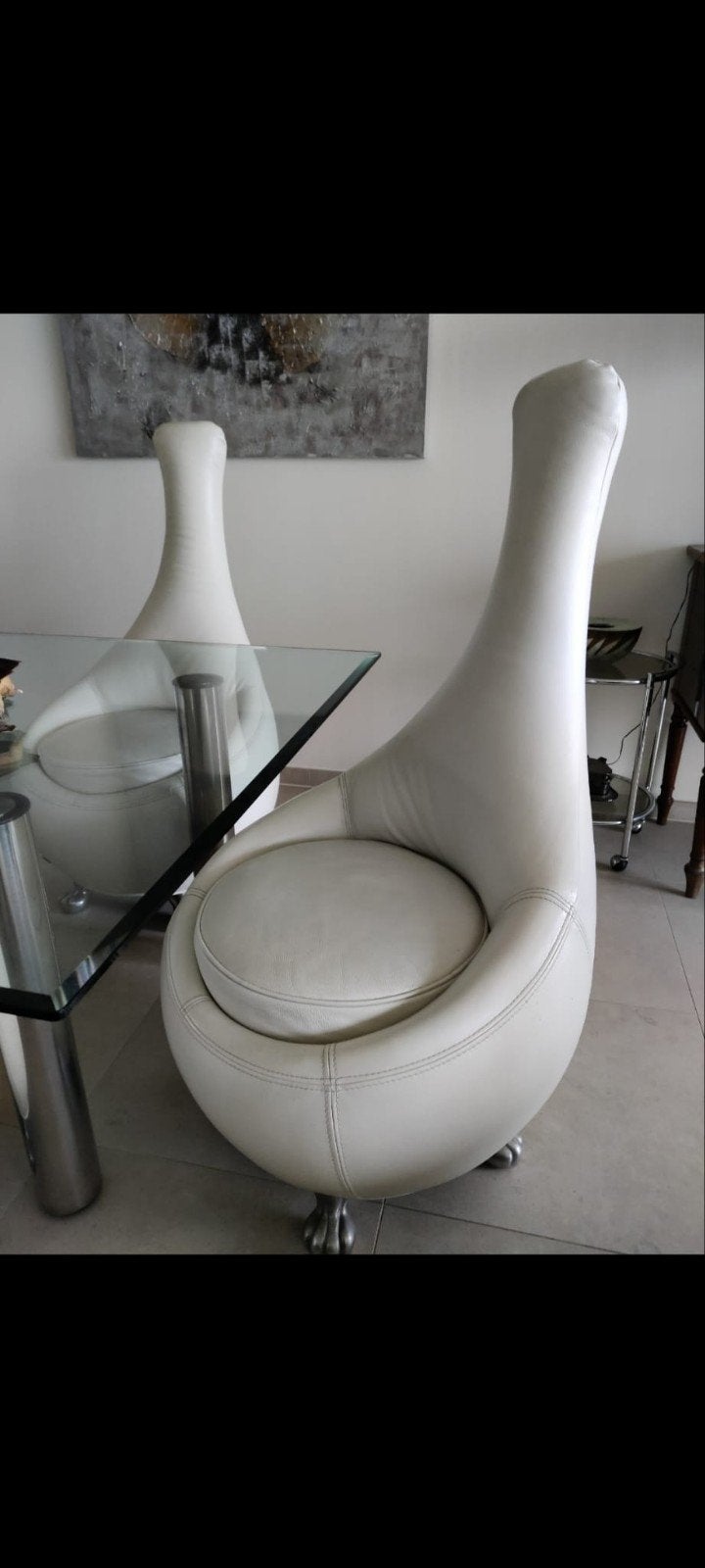 4 brettz design stoelen, Enlèvement, Comme neuf, Cuir, Design