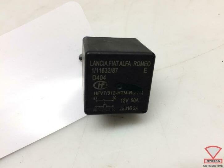 alfa romeo fiat lancia airco relais 1 11632/87, Gebruikt, Dpofca@stellantis.com, Stellantis Europe S.p.A., Alfa Romeo
