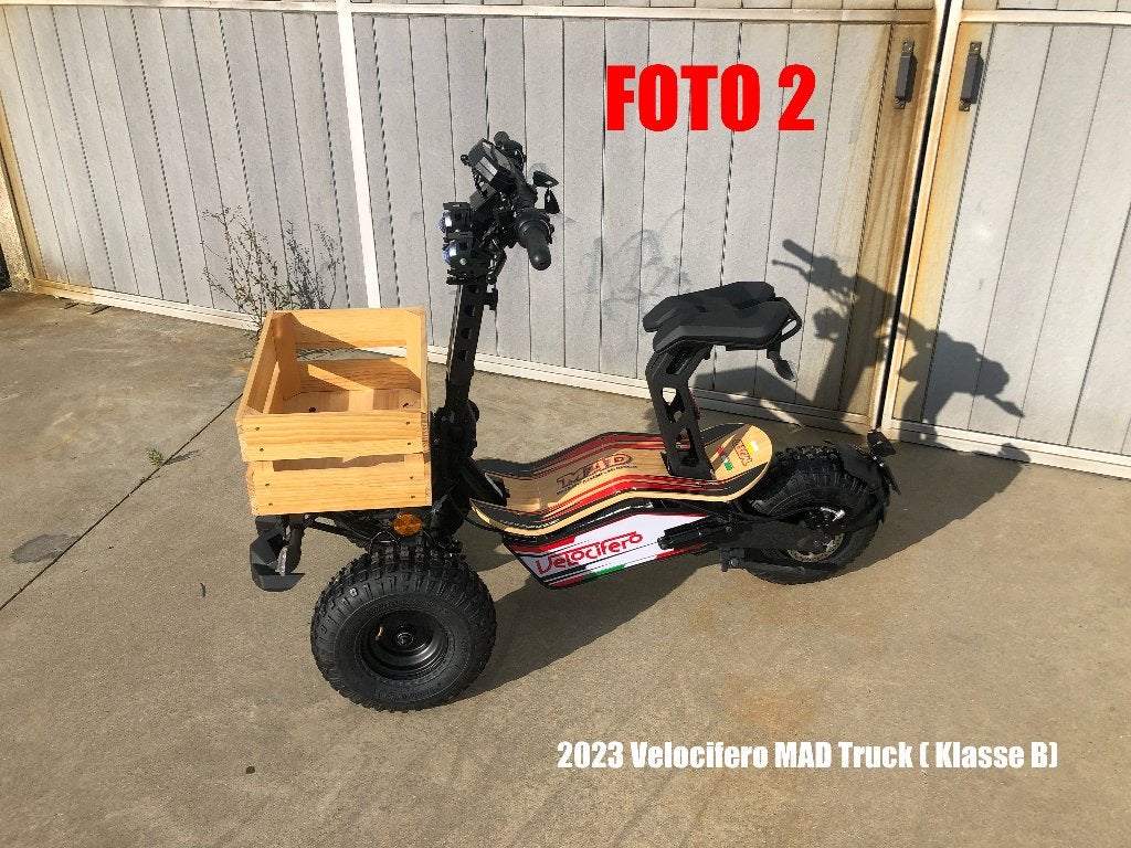 TOP Okkazie Velocifero Mad Truck 0Km, Ophalen, Elektrisch, Nieuw, Klasse B (45 km/u)