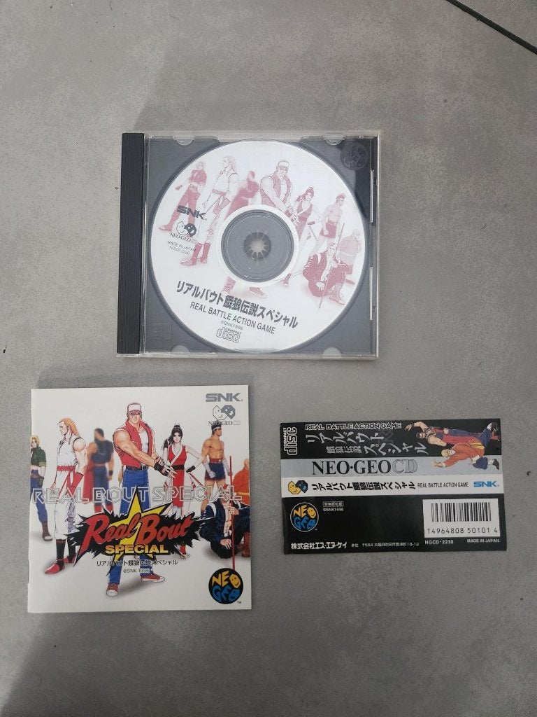 cd real bout special neo geo, Ophalen