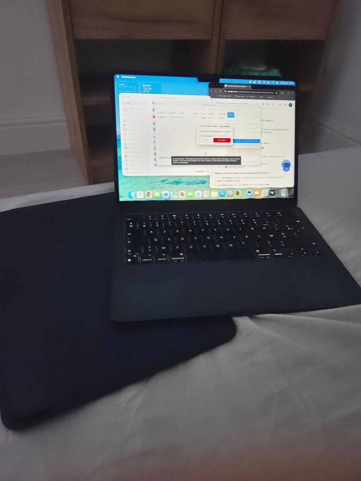 Apple MacBook M2 256gb 8gb, Computers en Software, Ophalen, MacBook