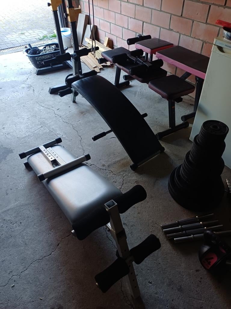 Fitness materiaal, Ophalen