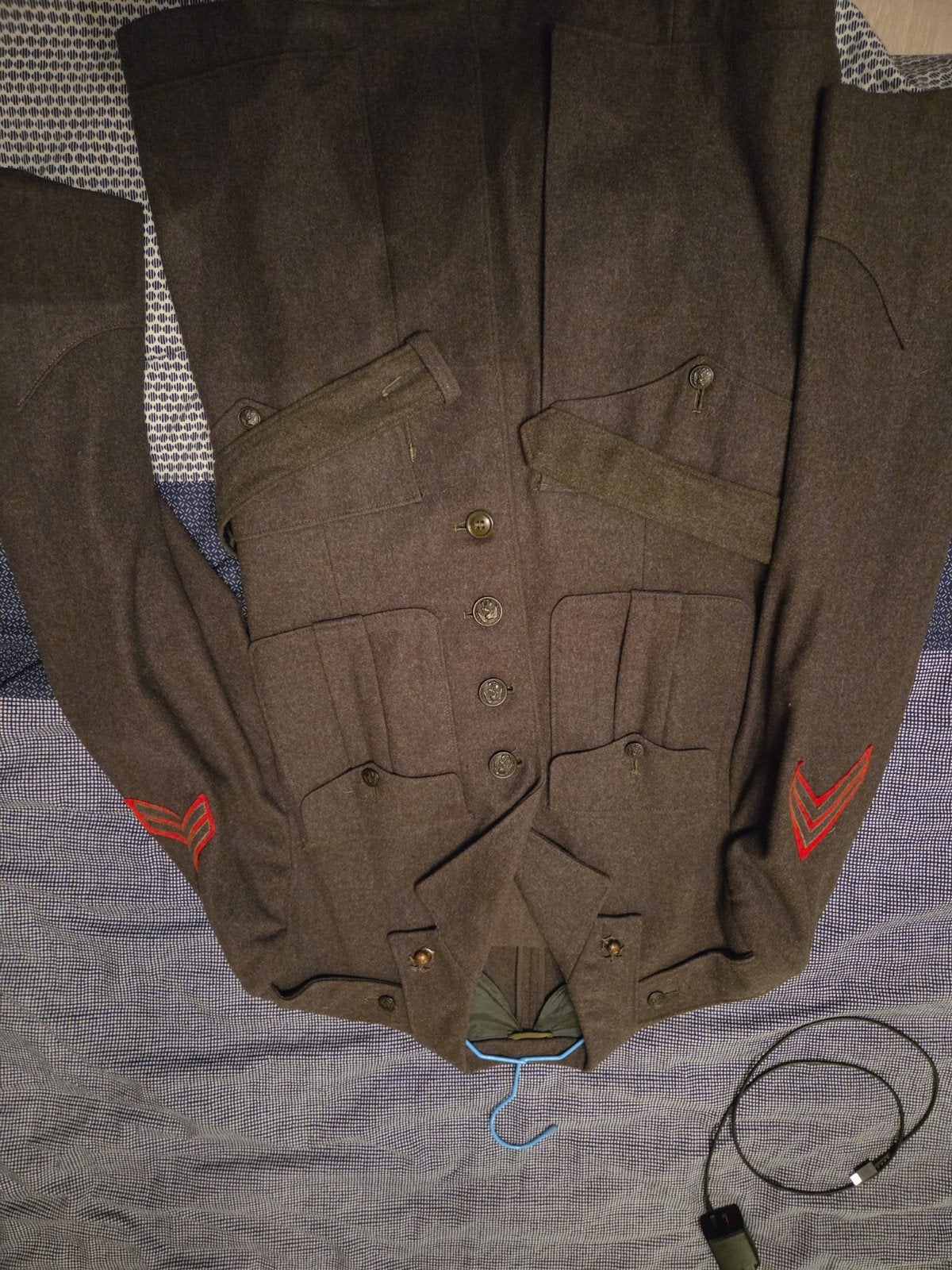 tenue de sortie usmc, Verzamelen, Ophalen of Verzenden