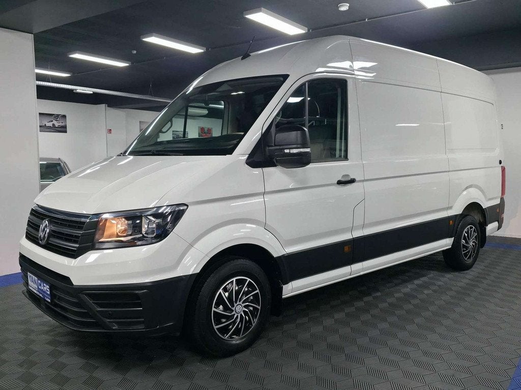 Volkswagen Crafter L3H3 • BOITE AUTO • CUIR • CARPLAY, Cuir, Achat, Euro 6, Entreprise
