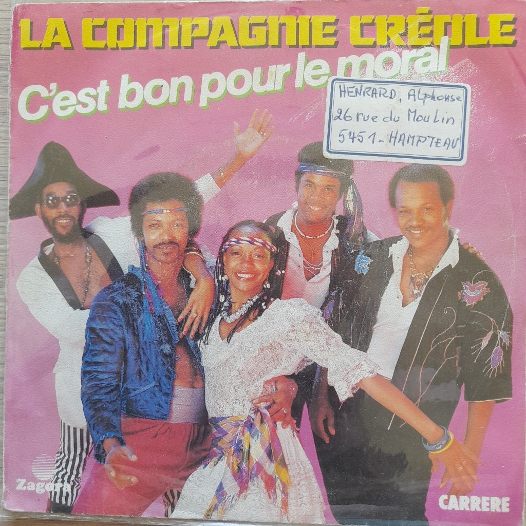 La compagnie Créole-C'est bon pour le moral 7'', Fotohoes, Ophalen of Verzenden, Gebruikt, Pop