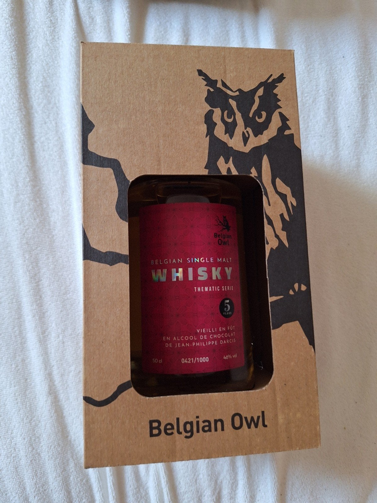 belgian owl whisky thematic serie chocolate, Enlèvement ou Envoi