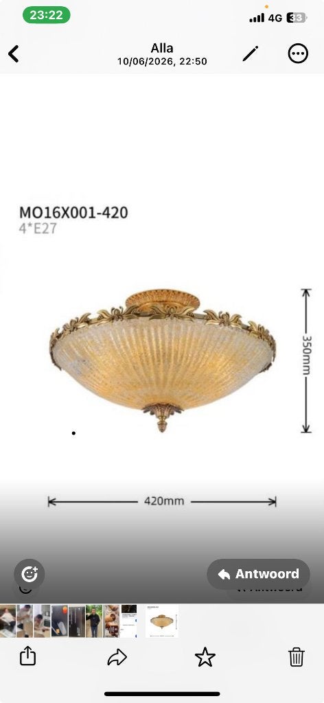 Lampes de plafond, Enlèvement, Neuf