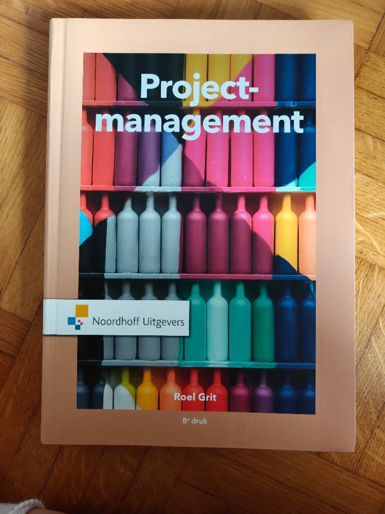 Projectmanagement, Boeken, Ophalen of Verzenden, Zo goed als nieuw, Hogeschool, Roel grit